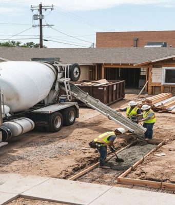 Ready Mixed Concrete Supplier vs On-Site Mixing LA