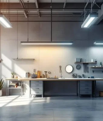 Garage Lighting and Productivity: Creating an Efficient Workspace