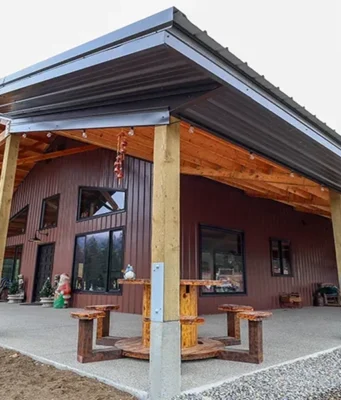 7 Layers a Pole Barn Needs From Ridge to Footing